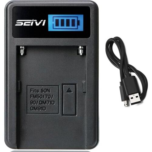 Battery Charger for Sony DCR-TRV5, DCR-TRV6, DCR-TRV7, DCR-TRV8, DCR-TRV9, DCR-TRV10, DCR-TRV11 Handycam Camcorder