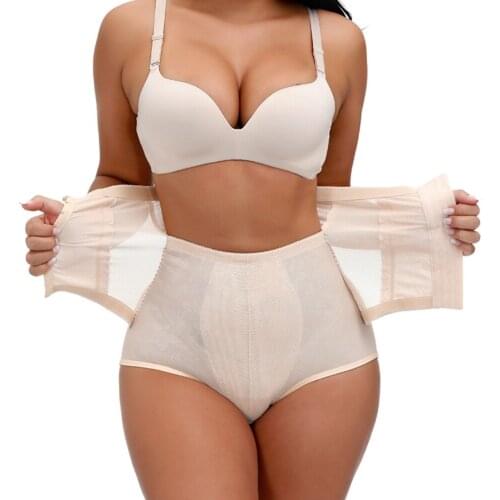 Ladies' Body Shaper Tummy Control Panties High Waist Shaper Pants Seamless Shapewear Postpartum Panties Waist Trainer