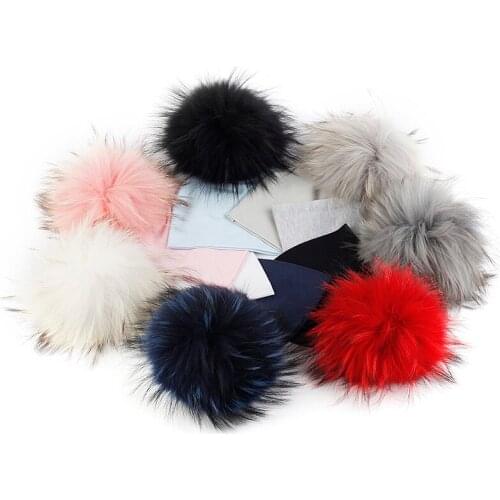Cute Toddler Kids Hats Girls Boy Baby Winter Warm Hats Knit Hat 2020 Cotton Beanie Fur Pom Pom Cap Cartoon Beanies