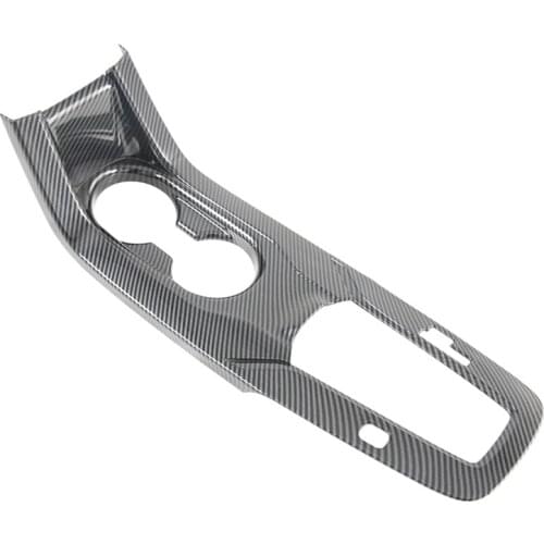 Car ABS Carbon Fiber Gear Shift Panel Frame Cover Decoration for Toyota Corolla Cross 2020