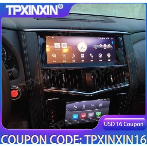 For Nissan Patrol Y62 2010-2020 Tesla Screen Digital Meter Screen Car GPS Navigation Head Unit Multimedia Player Auto Radio