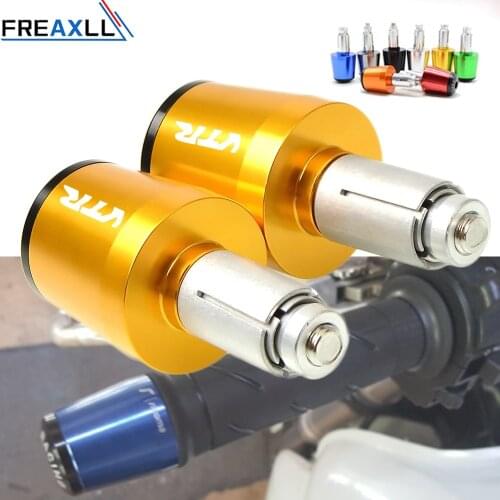 For Honda VTR1000F/FIRESTORM VTR 1000 F 1998-2005 CNC Plugs Motorcycle 7/8'' 22mm Handlebar Moto Handle Bar Grips Cap Ends