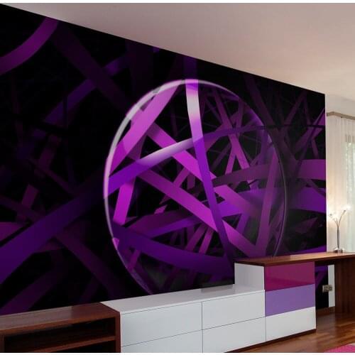Wall mural-Ribbon Of Purple - 350x245 cm