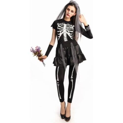 Zombie Halloween Costumes Corpse Bride Halloween Costumes for Women Fancy Dress
