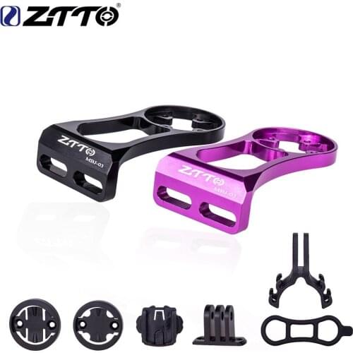 1Set Road Bicycle Computer Camera Mount Holder Bike Stem Extension Computer Mount Holder Base For GARMIN/Bryton/Cateye