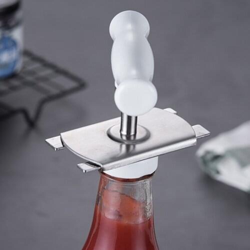 New Professional Bottle Opener Anti-Slip Energy-Saving Stainless Steel Jar Gripper Can Lid Twist Off Jar Opener Kitchen Tool