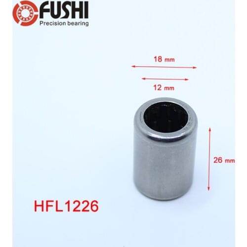 HFL1226 Bearing 12*18*26 mm ( 5 PC ) Drawn Cup Needle Roller Clutch FCB-12 Needle Bearing