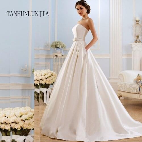 Long Wedding Dresses TANHUNLUNJIA China