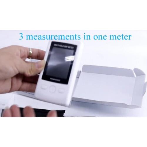 Tenmars TM-190 3 - Axis Radio Frequency RF Field Strength Meter/Electromagnetic Field EMF Tester 3in1 Test TFT LCD