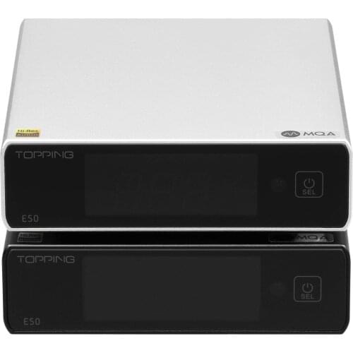 TOPPING E50 Audio Decoder HIFI 32Bit/768kHz DSD512 ES9068AS DAC Hard Solution DSD MQA