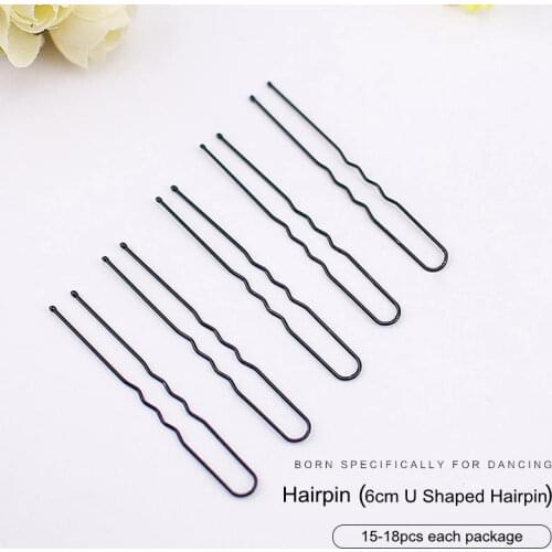15-18pcs U Shape Metal Hair Clips for Wedding Girls Hairpins Barrette Curly Wavy Grips Hairstyle Bobby Pins Styling Accessories