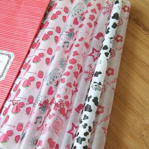 50pcs/lot Wax Paper Food Wrapping Paper Baking Snack Burger Sandwich Candy Wrapping Paper Handmade Soap Greaseproof Paper
