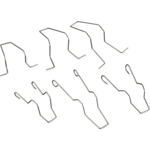 6pcs Car Headlight Retaining Spring Clip Bulbs Fixed Spring Clip Replace H1 H3 H4 H7 Car Light Accessories Universal