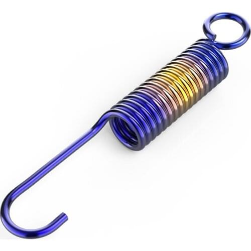 Motorcycle Accessories Off-road Moto Scooter Universal Stainless Steel Scooter Side Stands Kickstand Spring Tripod Return Spring