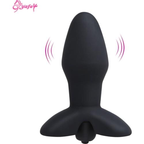 Silicone Butt Plugs Anal Vibrator For Couples Anal Sex Toys 10 Speed Vibration Bullet Adult Sex Products Male Masturbator