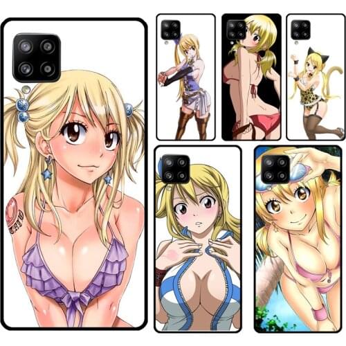Sexy Lucy Fairy Tail Soft Case For Samsung A52 A12 A32 A42 A72 A31 A41 A51 A71 A21S A20e A02S A10 A20S A40 A50 A70