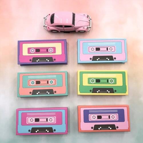 FDshine radio lash case for 25mm 27mm 28mm mink eyelashes private label packaging