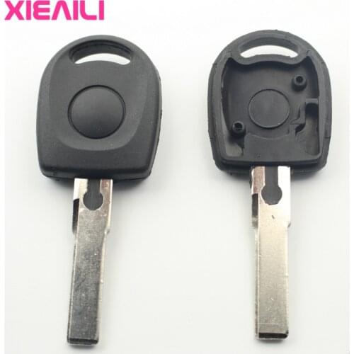 XIEAILI 10Pcs Transponder Key Case Shell For Vw Passat B5 Key Fob Case S146
