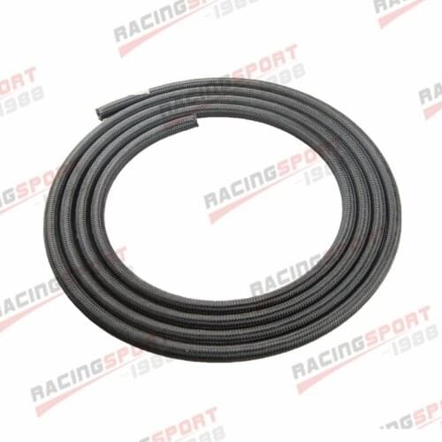 Black Nylon Cover Braided 1500 PSI -16AN AN16 Oil Fuel Gas Line Hose 10M(32.8FT)