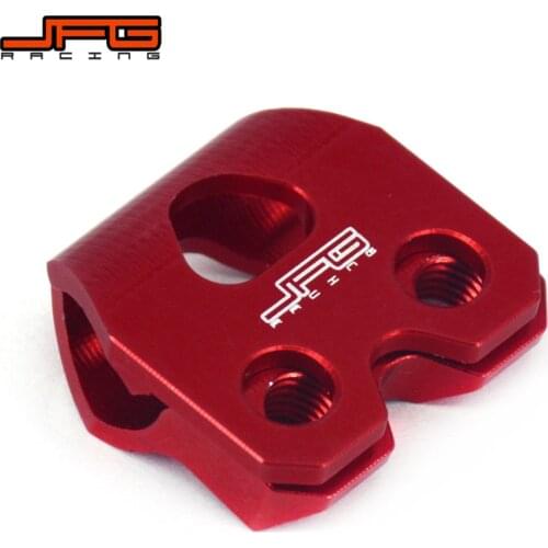 CNC Brake Line Hose Clamps Holder For CR125R 250R CRF250R CRF250X CRF450R CRF450X CRF250L CRF250M Motocross Dirt Bike Enduro