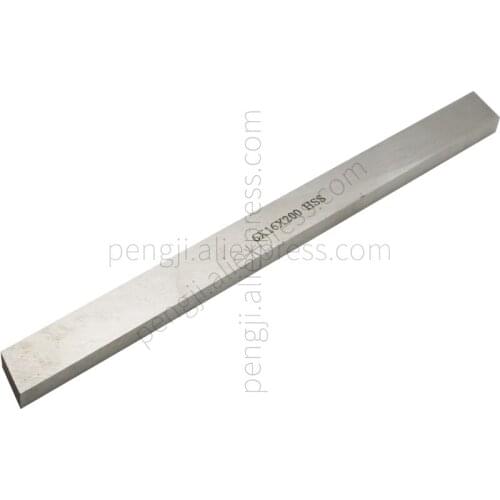 HSS CNC Lathe Tool Bit 6mm x 16mm x 200mm, Square Lathe Turning Tool Blanks, High Speed Steel Rectangular Fly Cutter Mill Blank