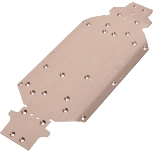 Metal Aluminum Chassis Plate for WLtoys 1/14 4WD Buggy RC Car Upgrade Parts