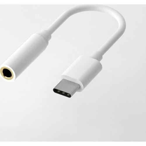 Mini Type-C to 3.5MM Headphone Adapter for Huawei/ Google/ Samsung Phone Tablet Type C 3.5MM Jack Earphone Cable Adapter