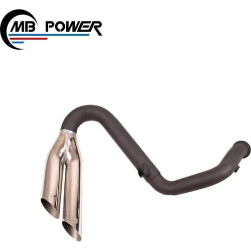 350D exhaust tips for MB G-class W463 350D Exhaust muffle 1990-2015y Stainless steel exhaust tips silver tips with logo