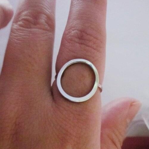 10 pcs/lot new arrival items fashion jewelry metal copper brass simple design circle ring