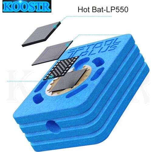 Qianli Hot Bat-LP550 Heating Platform Glue Remover Station for CPU A7 A8 A9 A10 A11 CPU NAND HDD IC Positioning Hard Disk Repair