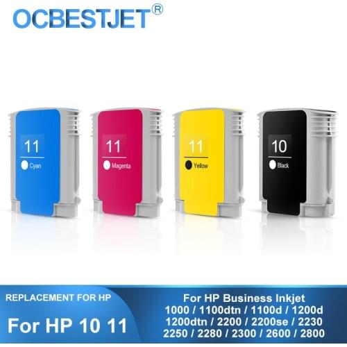 [Third Party Brand] For HP 10 11 Replacement Ink Cartridge For HP 70 100/Plus 110/Plus 1000 1100 1200 2200 2300 2230 2600