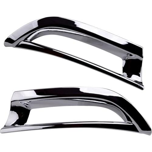 1 Pair Chrome Rear Fog Light Lamp Cover Moulding Trim Fit for Honda CRV CR-V 2012 2013 2014