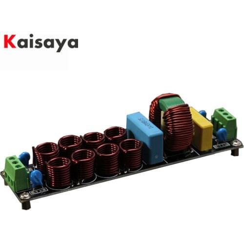 20A EMI power filter board Source filter Line speaker up to 4400W For Speaker Amplifier AC220V F7-010