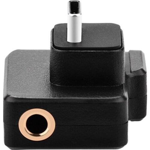 3.5mm Mini Audio Adapter External Microphone Mount Connect Adapter for DJI OSMO Action Camera Accessories