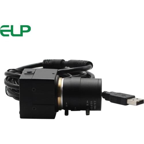 720P USB Surveillance Camera OV9712 CMOS 2.8-12mm manual varifocal CS Mount lens machine vision CCTV Video usb web camera