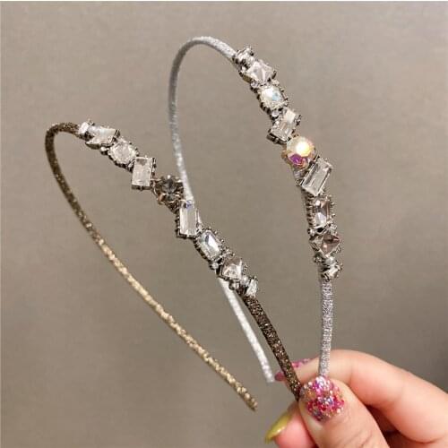 Baroque High grade colorful pearls Hair Hoop Headband Hairband for Women Girls elegant sweet Hair Band Hair Accessories