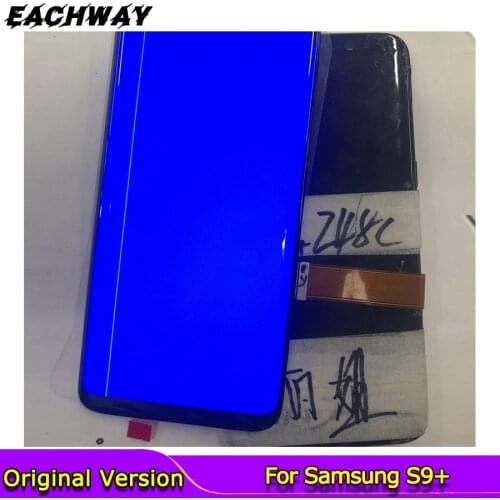 Dead pixels Line S8 S9 AMOLED Test For Samsung Galaxy S9+ G965F G965W Touch Screen Digitizer LCD Display For Samsung G965 G965U