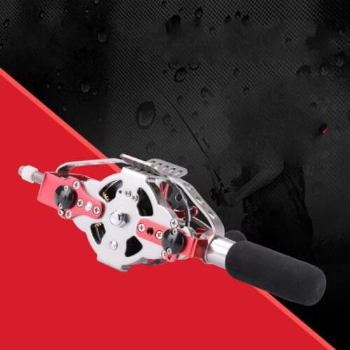 Baitcast Casting Reel Metal Hollow Reel Automatic Fish Line Reels Spinning Raft Wheel Fishing Vessel Raft Left Right Hand Pesca