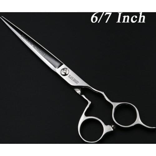 6/7 Inch Pet Dog Grooming Scissors Straight Cutting Shears Kit for Animals Hair Scissors Japan440C