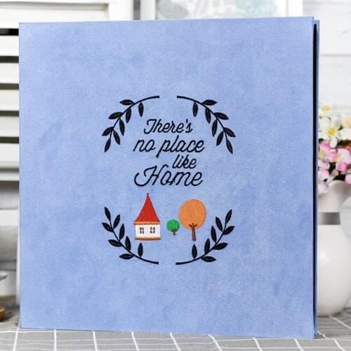 2017 new Embroidery cloth self-adhesive film paste type baby growth DIY manual Gallery Polaroid album