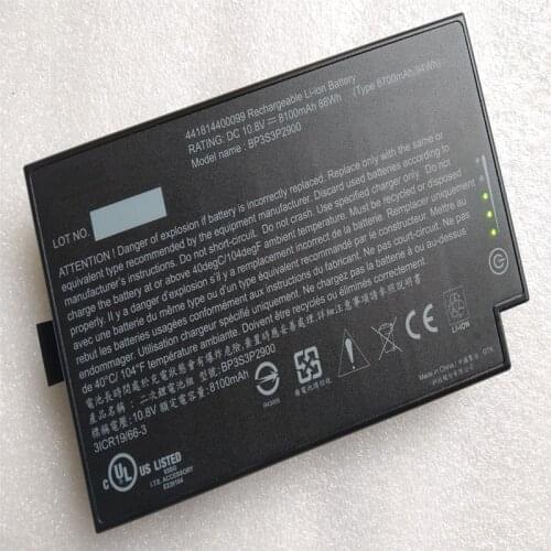 New BP3S3P2900 Battery For Getac B300 B300X BP3S3P2900(P) 4418144000490 44184400099 3ICR19/66-3 Original Genuine Laptop battery