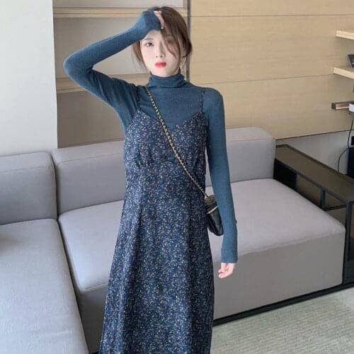 Dress Women Summer Mujer De Moda Loose Sleeveless Dresses Print Vintage Ladies Square Collar Casual Cozy Korean Style Hipster