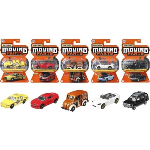 2021 Matchbox Moving Parts 1:64 Nissan Honda s2000 Ford Chevrolet pickup Jeep Door Openable Metal Diecast Model Car Collection