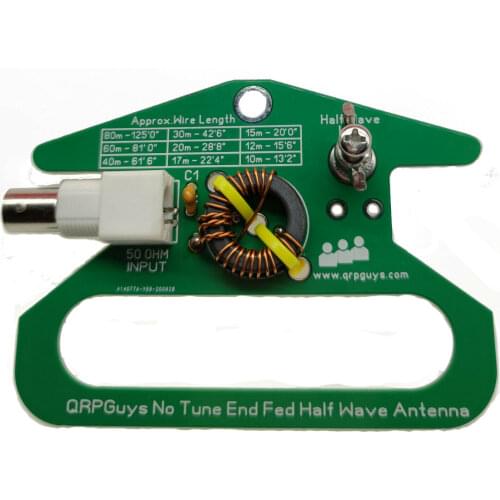 Portable No Tune End Fed Half Wave Antenna 50ohm