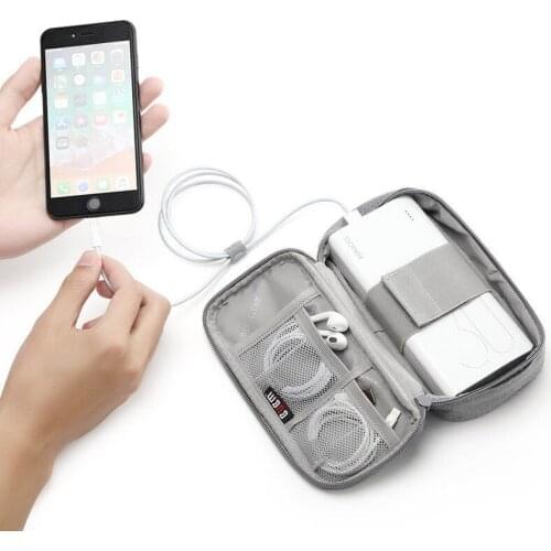 Portable Gadgets Cables Wires Organizer hard disk Protection Storage Bag travel multifunctional charging treasure storage bag
