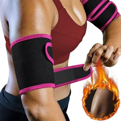 Arm Trimmers Weight Loss Slimmer Wraps Men & Women Sauna Neoprene Body Shaper Gym Exercise Compression Bands Workout Fat Burning
