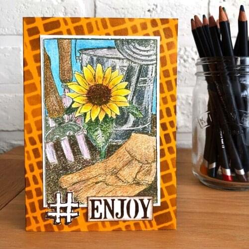 Planting A Sunflower Transparent Clear Stamp Diy Silicone Seals Scrapbooking / Card Making Photo Album Decoration Stamp