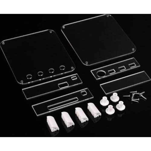 Drop Ship&Wholesale Acrylic Protection Case For DSO138 Mini Digital Oscilloscope DIY Anti Scratch Cover June 25