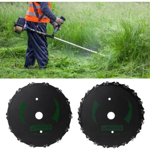 Universal 9 Inch Heavy Duty Chain Saw Tooth Brushcutter Grass Blade for Electric Trimmer