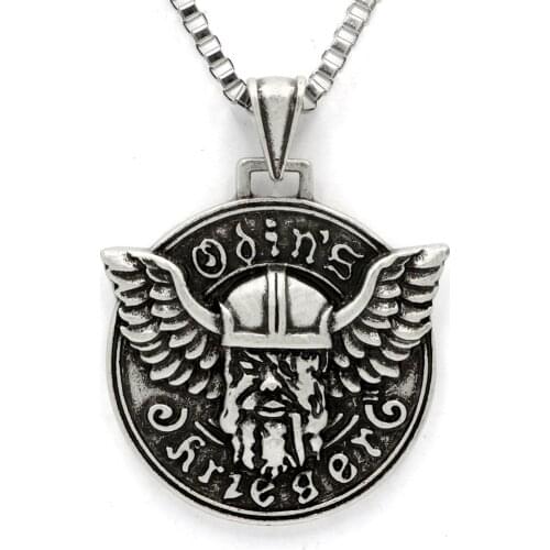 Norse Vikings Vintage ording Kolovrat warrior pendant Slavic Fighting Alloy NecklacMen Jewelry For Men Women Gift
